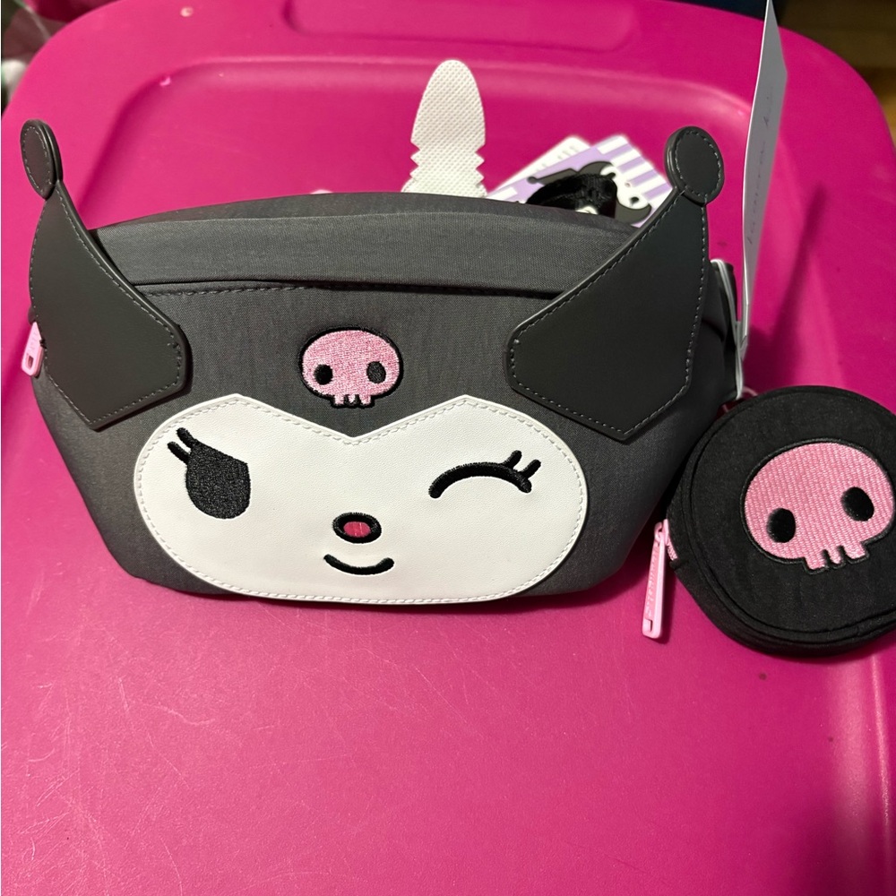 Kuromi Fanny Pack by Loungefly